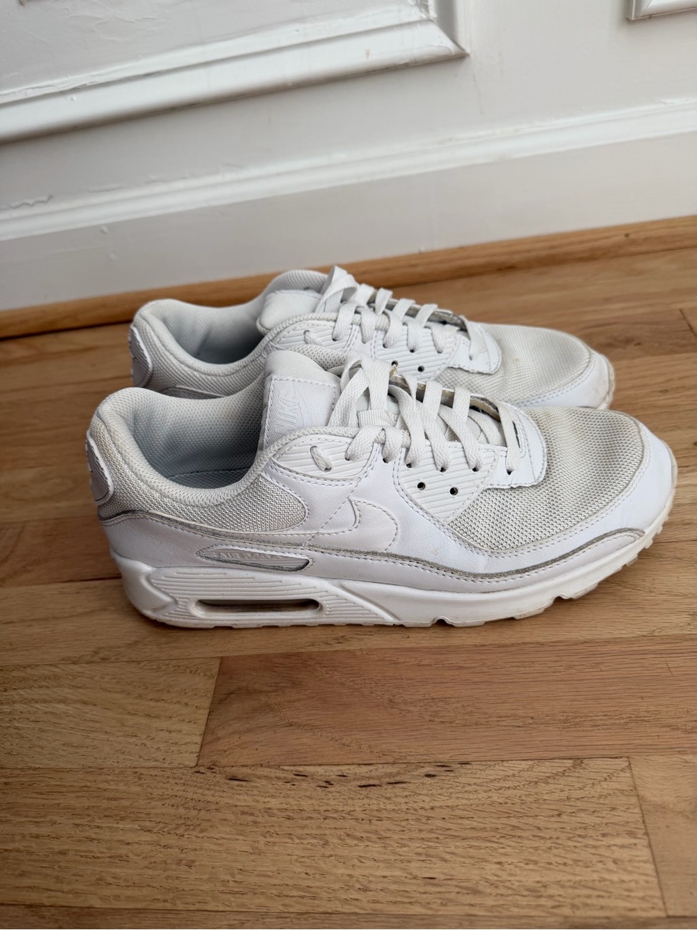 Nike Air Max White Mesh Sneakers Size 11 Men